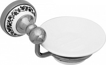 Мыльница Fixsen Bogema FX-78508 Хром Белый