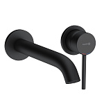 Смеситель для раковины Kludi Bozz 382453976 черный матовый