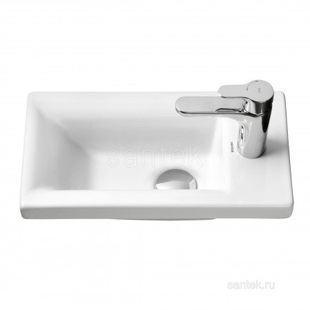 Раковина Santek Миранда 40 отверстие под смеситель 1WH302500