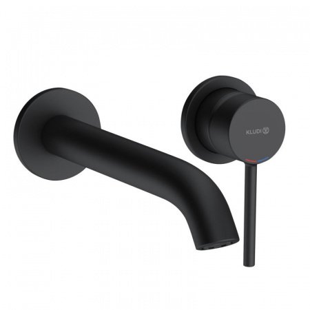 Смеситель для раковины Kludi Bozz 382453976 черный матовый