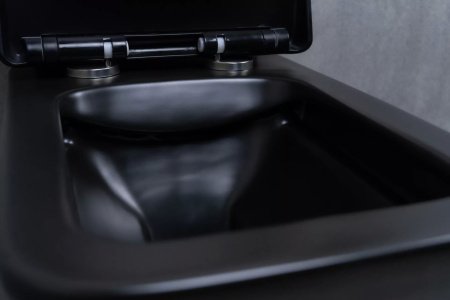 Унитаз подвесной GID Tr2144BM безободковый, черный матовый