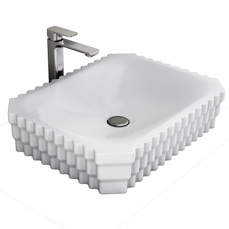 Раковина Bien Shine 61 SHLG06101FD0W3000 Белая