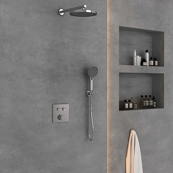 Душевой комплект Vincea VSFW-4212CH встраиваемый, 2 режима, хром