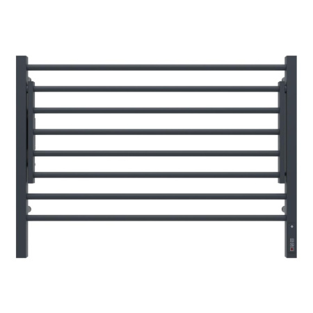 Полотенцесушитель электрический с полкой Terminus Горизонт П8 80х60 КС, черный муар