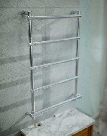 Полотенцесушитель электрический Margaroli Sole 542-5 5424705CRNB 840х570 хром