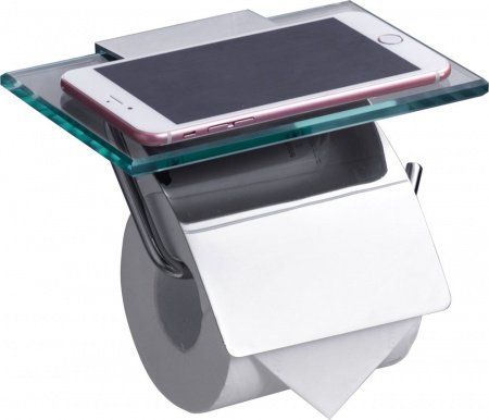 Держатель туалетной бумаги Rush Edge ED77131 Хром