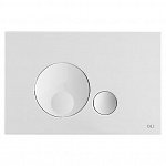 Кнопка смыва для унитазов OLI GLOBE 152949 белый