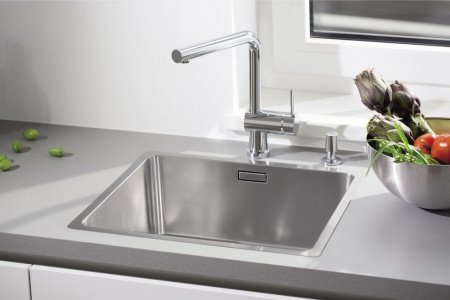 Смеситель для кухни Blanco Linus-F 514026 нержавеющая сталь