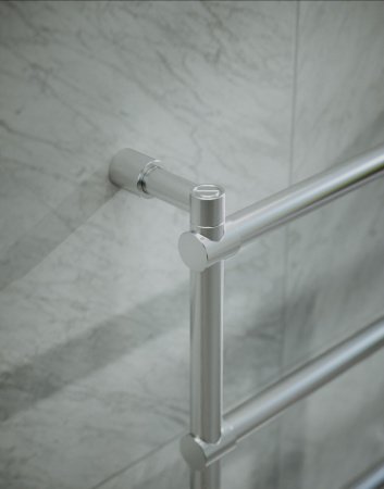 Полотенцесушитель электрический Margaroli Sole 542-4 5424704CRNB 660х570 хром