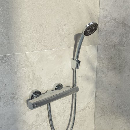 Термостат для ванны с душем IDDIS Uniterm UNISB00i75 хром глянцевый