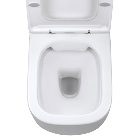 Унитаз подвесной безободковый Vincea Form VT1-35 белый, с сиденьем микролифт