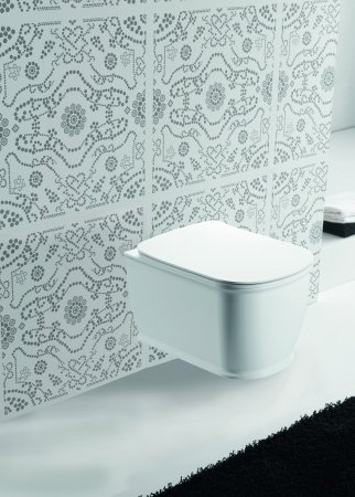 Унитаз подвесной Grossman Comfort GR-P3013 белый, с сиденьем микролифт