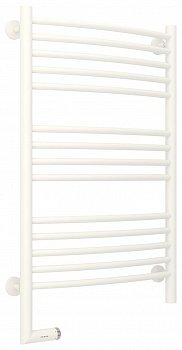 Полотенцесушитель электрический Сунержа Богема 2.0 80х50 белый матовый, подключение левое