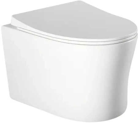 Унитаз подвесной Aquatek Ника AQ2009-00 с сиденьем Soft Close