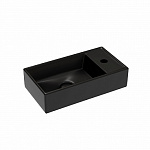 Раковина подвесная 40см Ceramica Nova Element CN6051LMB черный матовый