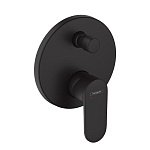Смеситель для ванны с душем Hansgrohe Vernis Blend 71466670 черный матовый