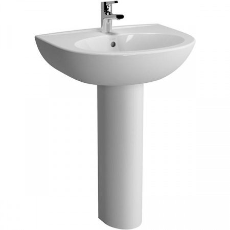 Раковина подвесная 60см Vitra Zentrum 5786B003-0001 белый