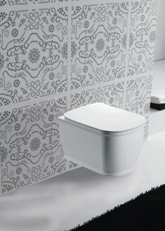 Унитаз подвесной Grossman Comfort GR-P3013 белый, с сиденьем микролифт