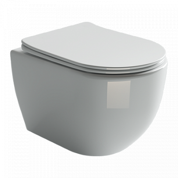 Унитаз подвесной Ceramica Nova Mia CN1805 белый