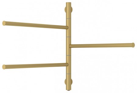 Полотенцесушитель электрический Сунержа Триада 54х58.5 золото матовое