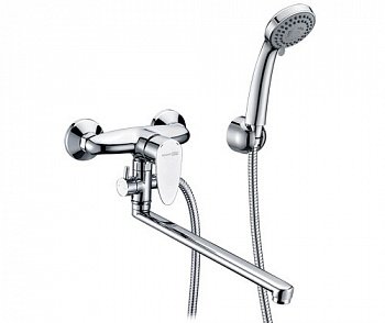 Смеситель для ванны с душем WasserKraft Leine 3502L хром