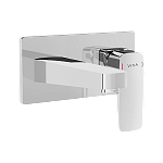 Смеситель для раковины Vitra Root Square A42738EXP хром