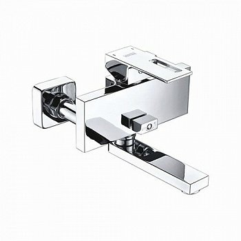 Смеситель для ванны с душем WasserKraft Alme 1501 хром