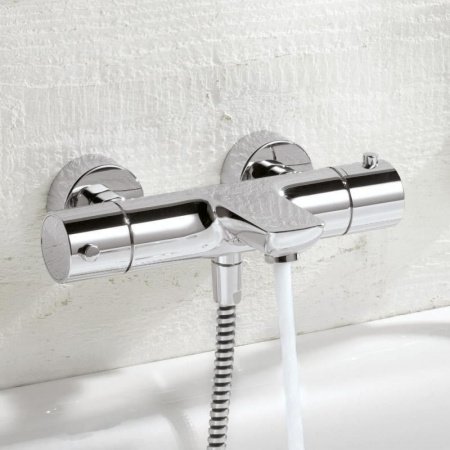 Термостат для ванны с душем Kludi Objekta 352010538 хром