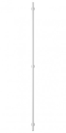 Полотенцесушитель электрический Сунержа Аскет 1650 белый матовый