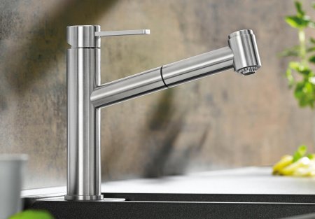 Смеситель для кухни Blanco Ambis-S 523119 нержавеющая сталь