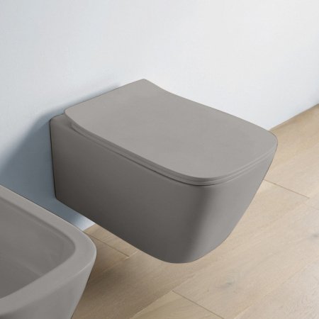 Унитаз подвесной ArtCeram A16 ASV003 15;00 серый, без сиденья