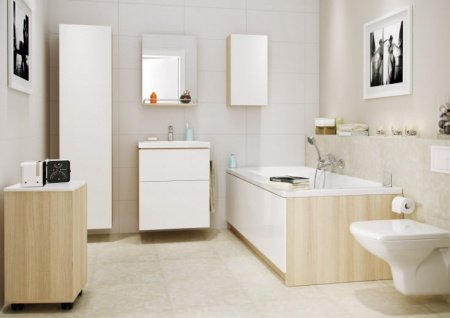 Ванна прямоугольная Cersanit SMART 170x80 левая