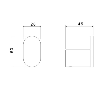 Крючок Aquatek Лира AQ4425CR хром