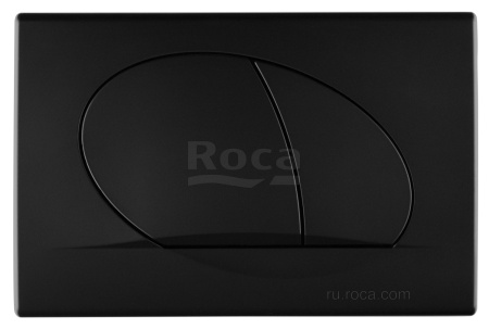Кнопка смыва для унитазов Roca Active 42B 8901140B6 черный матовый