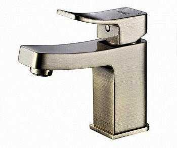 Смеситель для раковины WasserKraft Exter 1603 светлая бронза