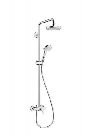 Душевая стойка Hansgrohe Croma Select S 27255400 хром;белый