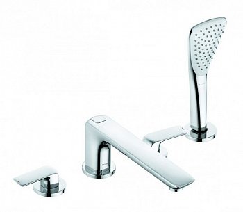 Смеситель для ванны с душем Kludi Ameo 414240575 хром