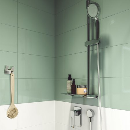 Смеситель для ванны с душем IDDIS Slide SLISB00i66 хром глянцевый