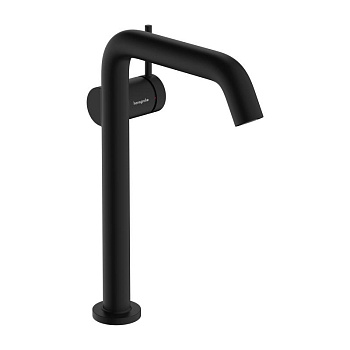 Смеситель для раковины Hansgrohe Tecturis S 73370670 черный матовый