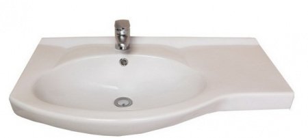 Тумба под раковину Акватон Инди 80 подвесная 1A188401ND010 Белый глянец