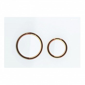 Кнопка смыва Geberit Sigma 21 115.650.SI.1 белый/красное золото