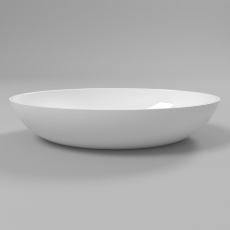 Умывальник WHITECROSS Citrine 60x40 (белый глянец) иск. камень