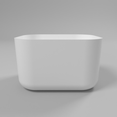 Умывальник WHITECROSS Lazurit 50x40 (белый глянец) иск. камень