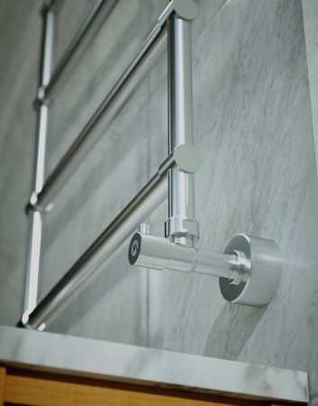 Полотенцесушитель водяной Margaroli Sole 442-6 4424706CRN 1080х535 хром