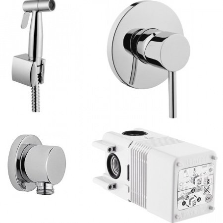 Гигиенический душ со смесителем Vitra Minimax S A49218EXP Хром