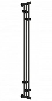 Полотенцесушитель водяной Сунержа Хорда 120х5 черный матовый