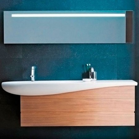 Тумба под раковину Laufen Alessi One 160 подвесная Орех