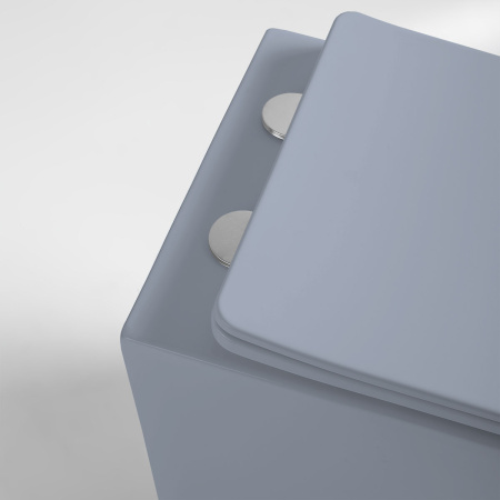 Унитаз подвесной безободковый Vincea Globo VT1-14SMO океан матовый, с сиденьем микролифт