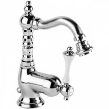 Смеситель для биде Cezares Margot MARGOT-BSM2-01-Bi Хром/белый