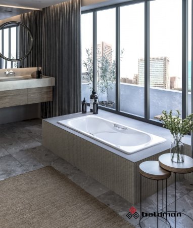 Чугунная ванна Goldman Donni 170х80